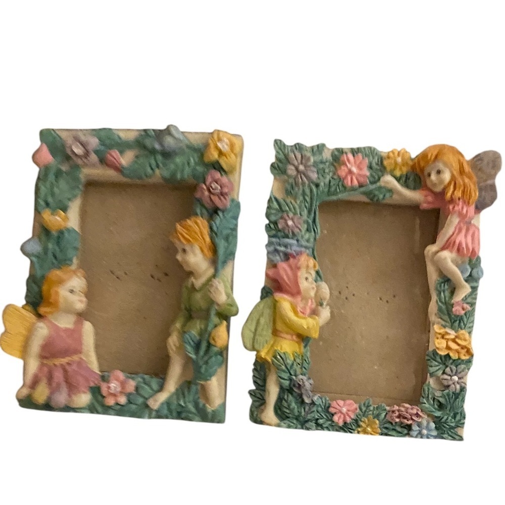 Vintage 90s Fairy Garden Picture mini Frame Set Multicolor
girlhoodcore gifts